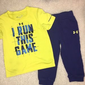 Toddler/infant Under Armour Outfit boys size 24 mo